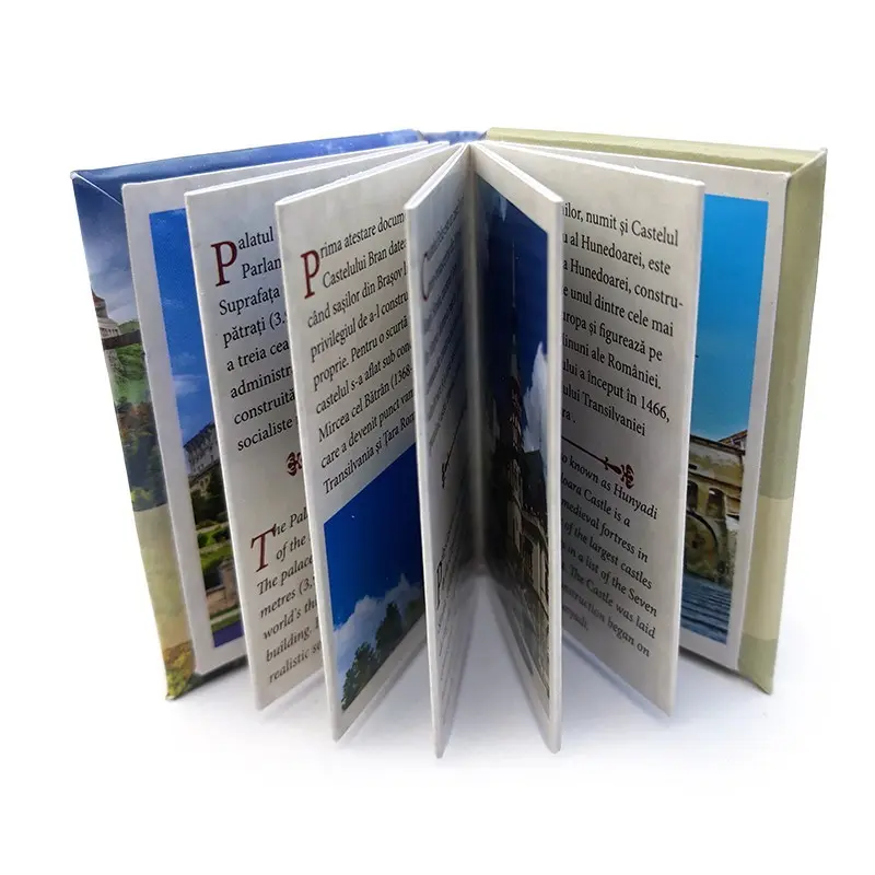 Romania, magnet carte bilingv roman englez